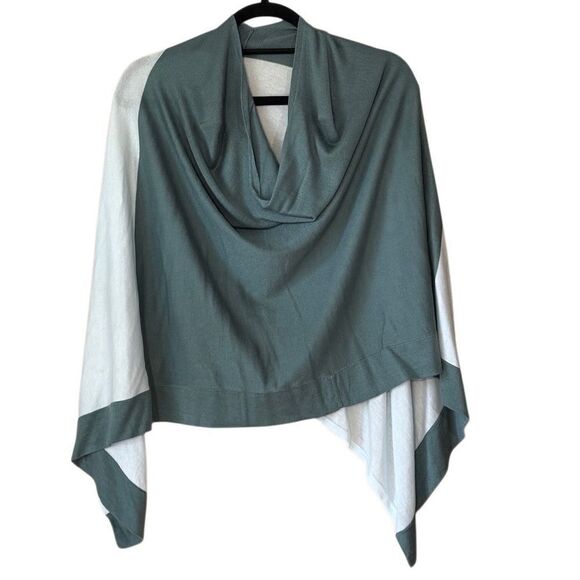 Lululemon Lightweight Knit Poncho Tidewater Teal / Ocean Air - Picture 10 of 11